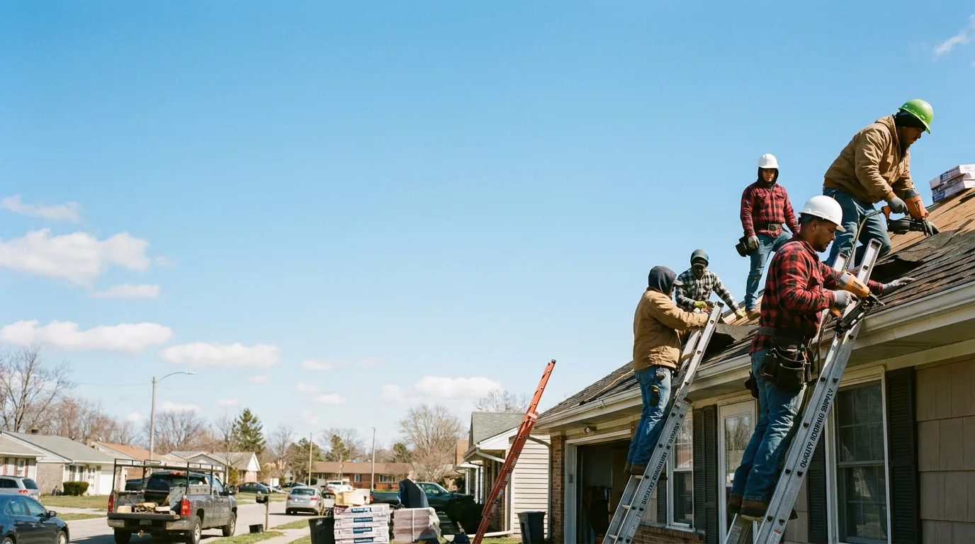 Roofing in Williamsfield, OH near me